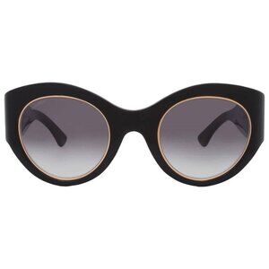 Cartier Grey Gradient Oval Ladies Sunglasses CT0305S 001 51 CT0305S 001